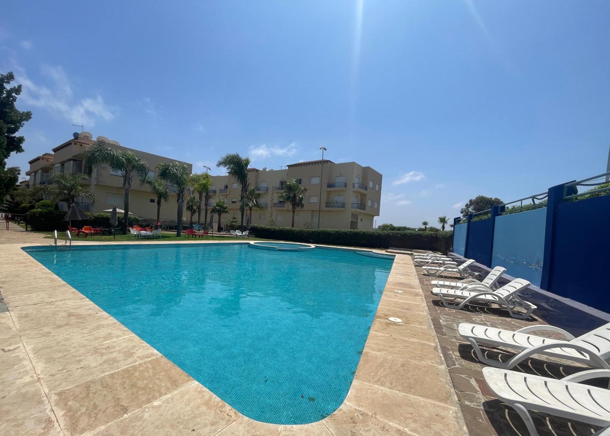 Appartement Meuble Residence Fermee Avec Piscine Sidi Rahal  Exterior photo